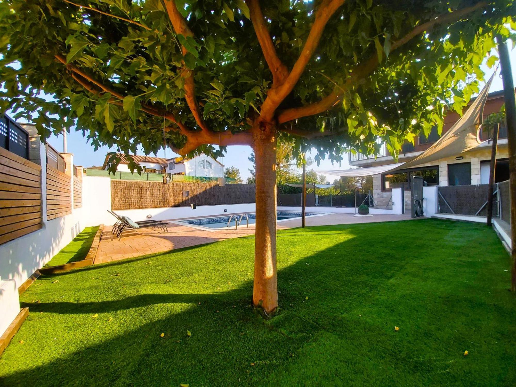 Morera Blanca Piscina, Barbacoa, Chill-Out San Mateu de Bages Zewnętrze zdjęcie
